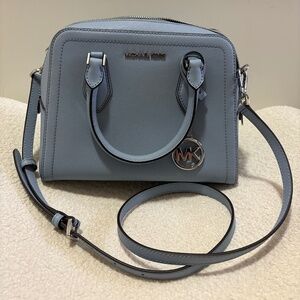 Light blue Michael Kors Leather Purse